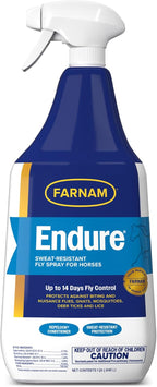 Farnam Endure Fly Spray for Horses - Long-Lasting Sweat-Resistant Fly Repellent, Repels Flies, Mosquitoes, Gnats and Ticks, Up to 14 Days Fly Control - 128 oz Refill - Image 12