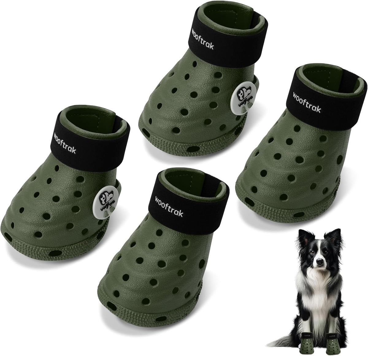 Dog Shoes Breathable Dog Shoe for Hot Pavement, Dog Booties and Paw Protectors, Non-Slip Waterproof Dog Sandals Boots (Pink, S: (2.3''x1.8'')(L*W)) - Image 11