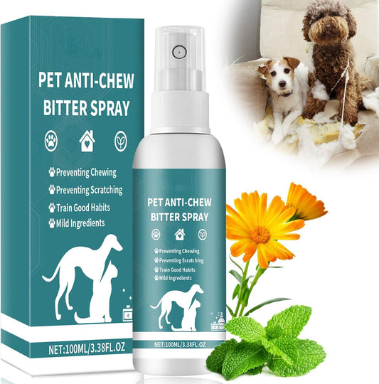 Effectively Bitter Apple Spray for Dogs 100ml front view