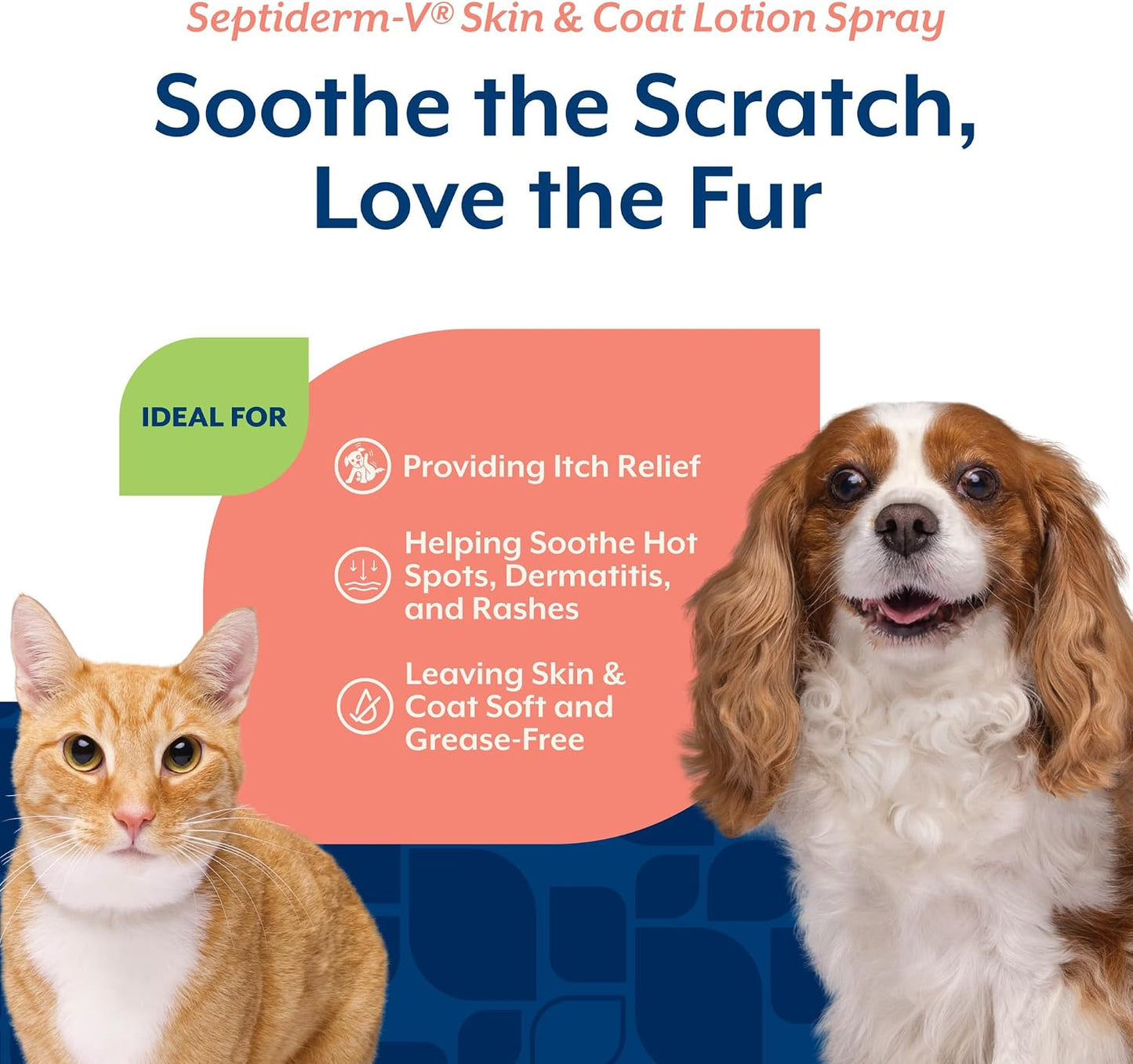 Veterinarian formulated hot spot and dermatitis treatment for pets