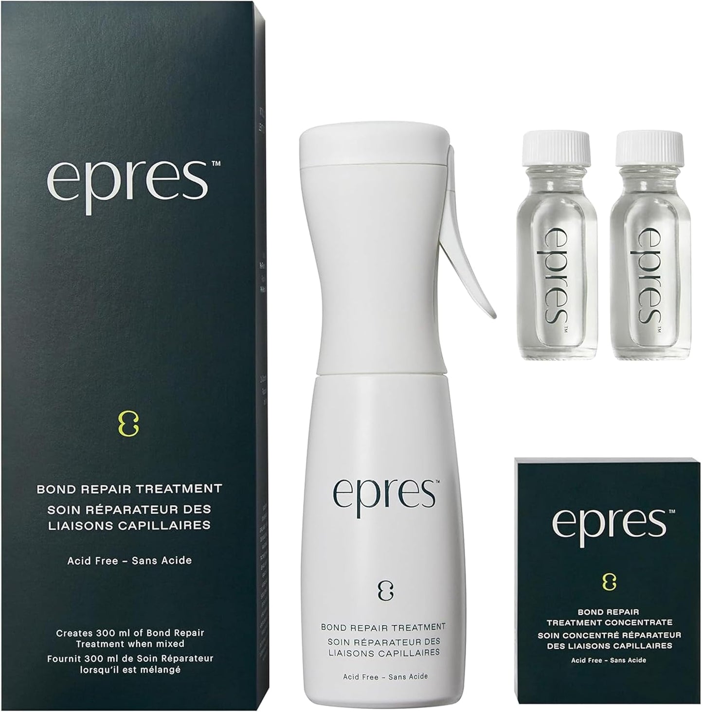 Epres Healthy Hair 3-Step System Starter Kit front view