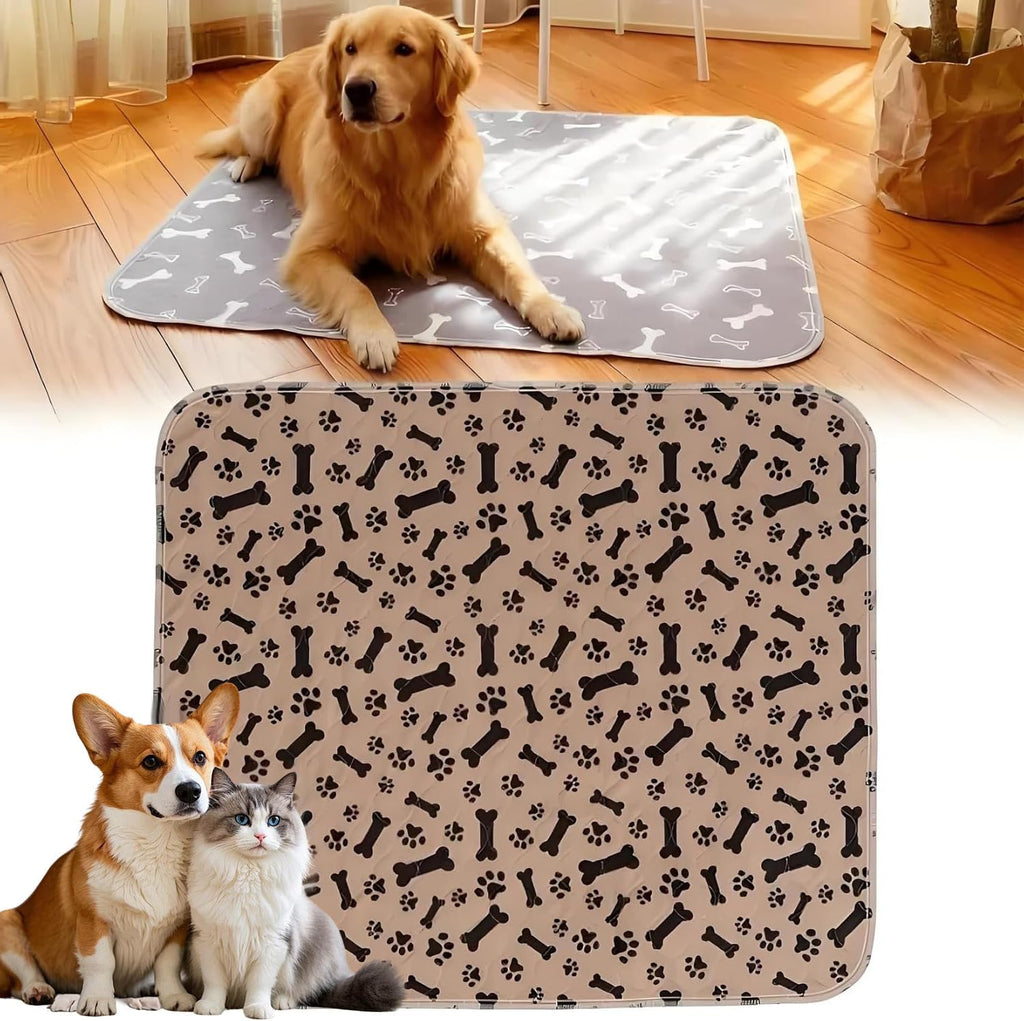 Pee Pads with Pheromones, Elite Pads for Cats, Washable Pee Pads for Dogs, Leak-Proof & Anti-Slip Pet Training Pad for Home & Travel(Grey, L: 31.5" x 27.6") - Image 10
