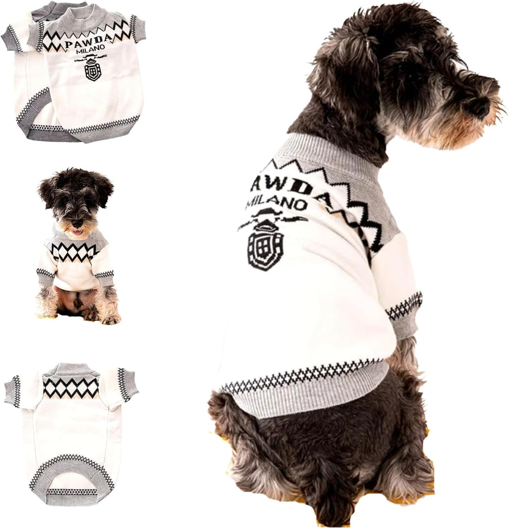 Everything Chic Luxury Dog Sweater - Soft Knit Designer Pet Outfit for Small Dogs & Puppies, XS-L, Stylish Warm Clothing for Yorkies, Chihuahuas, Dachshunds, Maltese, French Bulldog - Image 13