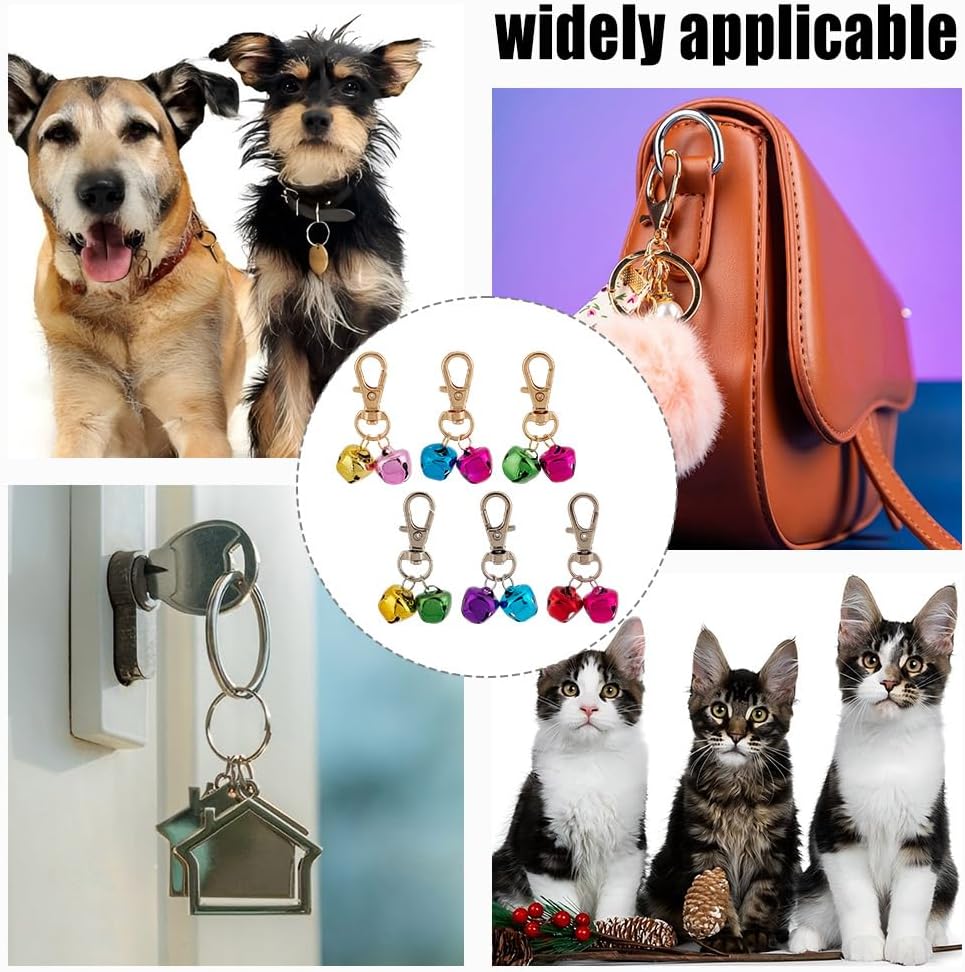 Pet accessory charm used as a decorative keyring attachment