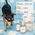 DedCool Pet Fragrance 8.5 fluid ounce bottle branding