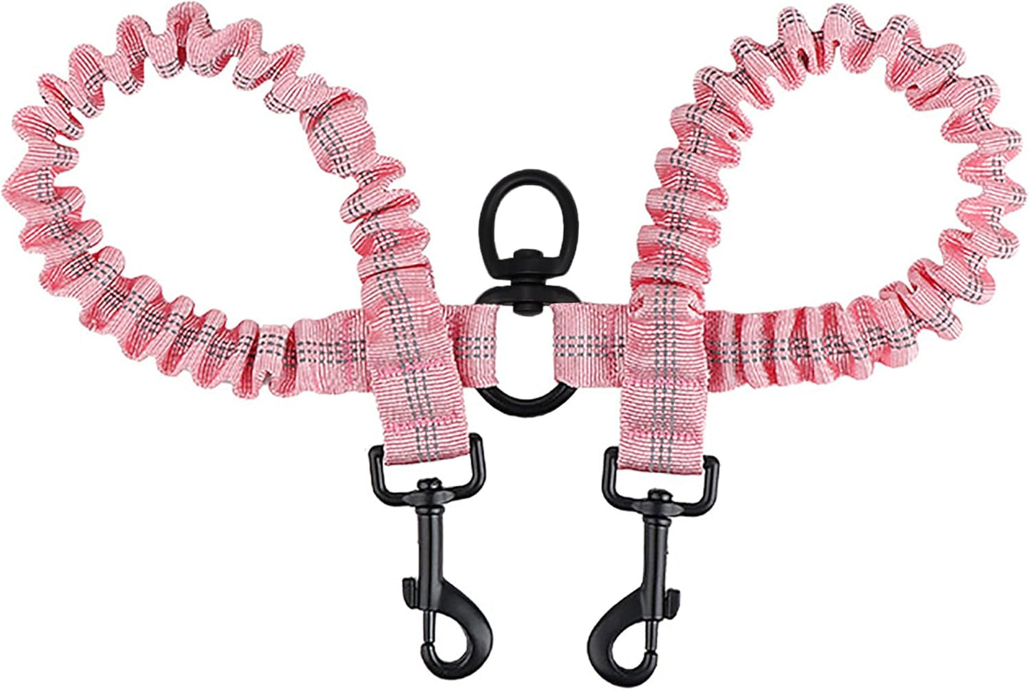 BAOBOTE Pet Double Dog Leash front view high quality dual pet walking lead