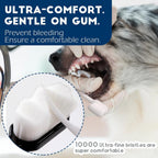MoonyMars pet dental kit green wave head detail