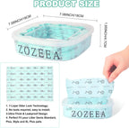 Zozeea four pack cat litter disposal refills packaging details