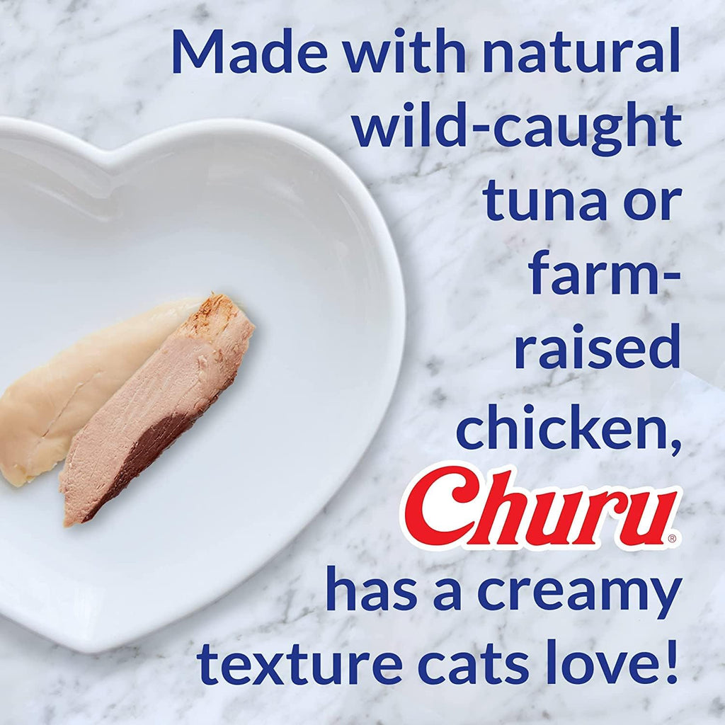 Inaba Churu chicken recipe tube and packaging