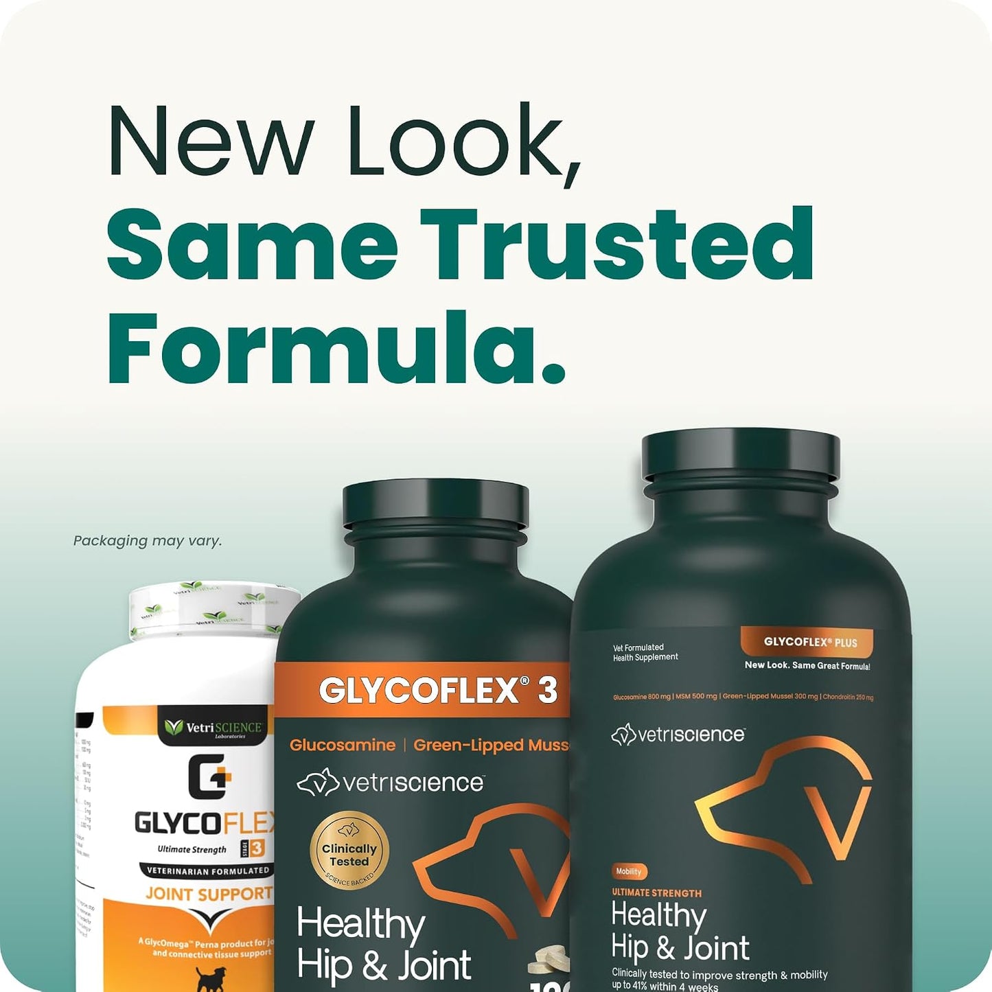 VetriScience Glycoflex Stage III veterinarian formulated tablets close up look