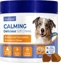 OurCares Calming Chews for Dogs front view of chicken flavored melatonin trial pack.