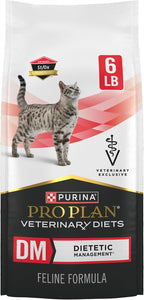 Pro Plan Veterinary Diets Purina DM Dietetic Management Feline Formula Dry Cat Food - 10 lb. Bag - Image 14