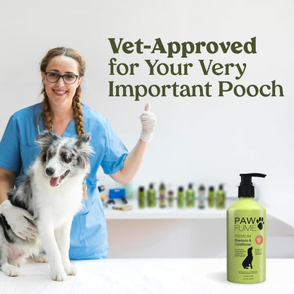 PAWFUME Deshedding Dog Shampoo and Conditioner, Show Dog, 1-Pack - Nourish & Detangle for Silky Soft Coat - Probiotic, Deep-Cleaning, pH-Balanced Formula - Salon-Quality Shampoo for Dogs - Image 10