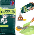Sprinkle & Sweep pet mess clumping powder fifteen ounce bag front view for pet accident cleanup