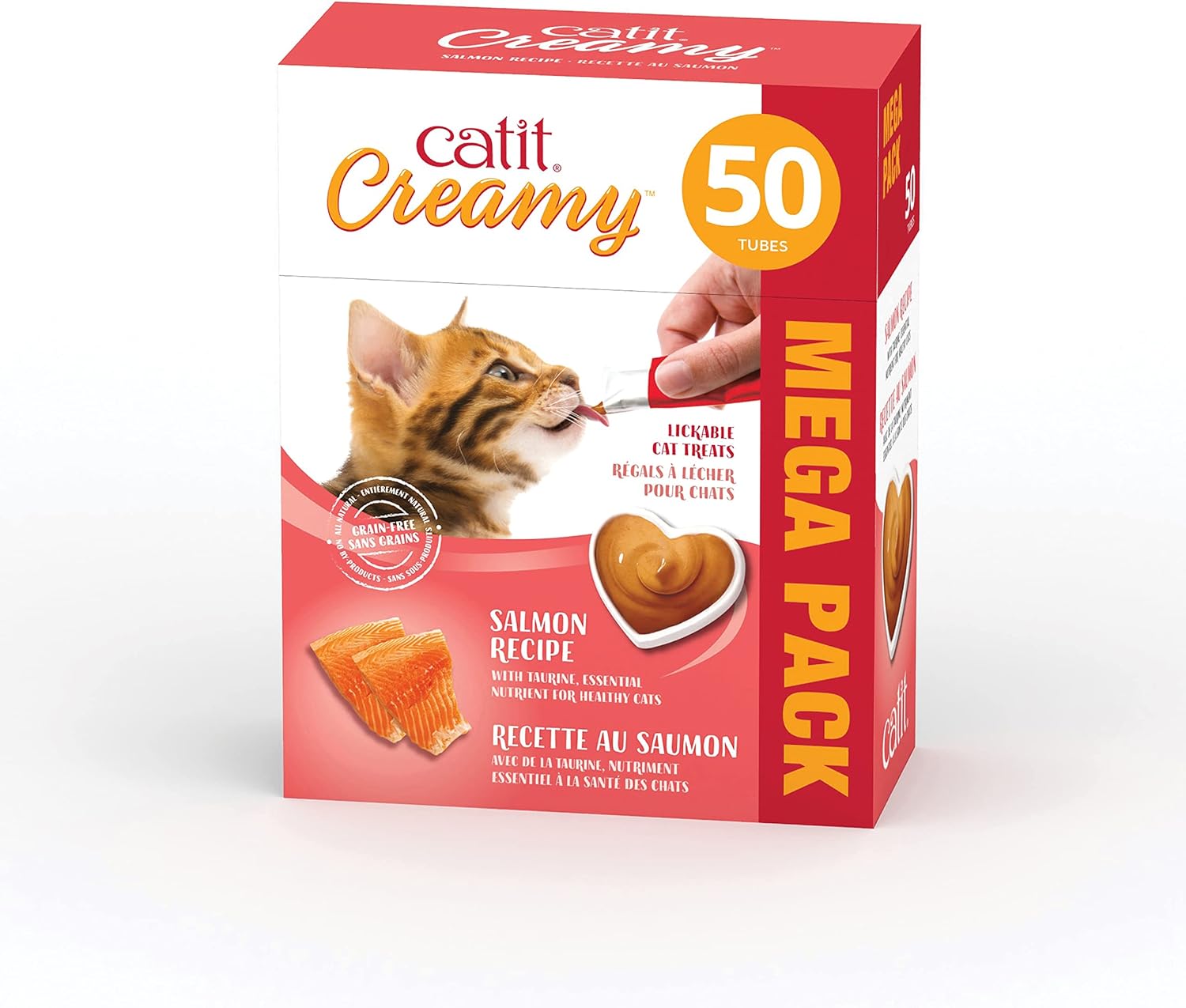 Catit Creamy Lickable Cat Treat - Hydrating and Healthy Treat for Cats of All Ages - Assortment, 72-Pack - Image 15