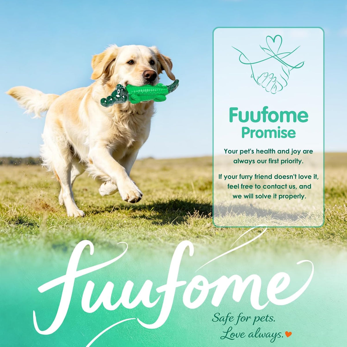 Fuufome Tough Dog Chew Toys for Small & Medium and Large DogsLong-Lasting Chew Toys for Aggressive Chewers, Great for Indoor & Outdoor Play, Easy to Clean - Image 9