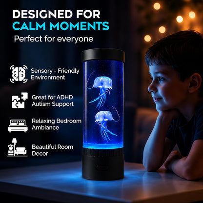 Remote control for Brewish Jellyfish Lamp featuring color selection buttons.