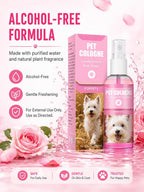 Premium cranberry and pink rose scented pet deodorizer