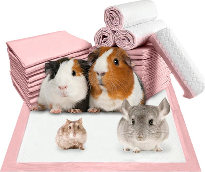 Tfwadmx Rabbit Pee Pads 18" x 24" 100 Pcs Guinea Pig Super Absorbent Cage Liners Bunny Disposable Black Carbon Diapers Small Animal Training Accessories with Quick-Dry Surface - Image 11