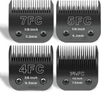 DODAER imported pet grooming clipper attachment showing back assembly and spring tension components.