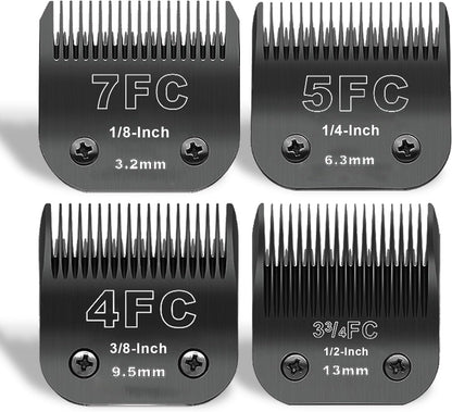 DODAER imported pet grooming clipper attachment showing back assembly and spring tension components.