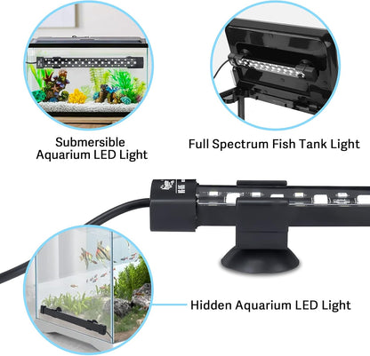 Hygger LED light used as hidden background mood lighting