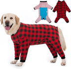 Dog Recovery Suit Full-Zipper After Post-Surgery Large Medium Dogs, Dog Bodysuit for Prevent Licking& Chewing Wounds Onesies Cone Alternative (Purple, 4X-Large) - Image 12