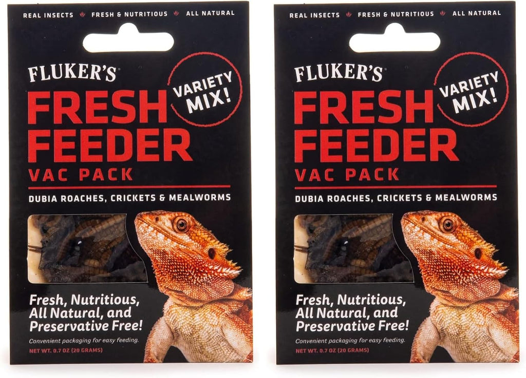 Fluker's Fresh Feeder Vac Pack Variety Mix, All Natural and Preservative Free, Great for Insect Eating Reptiles, Birds, Tropical Fish or Small Animals, 0.7 oz - Image 13