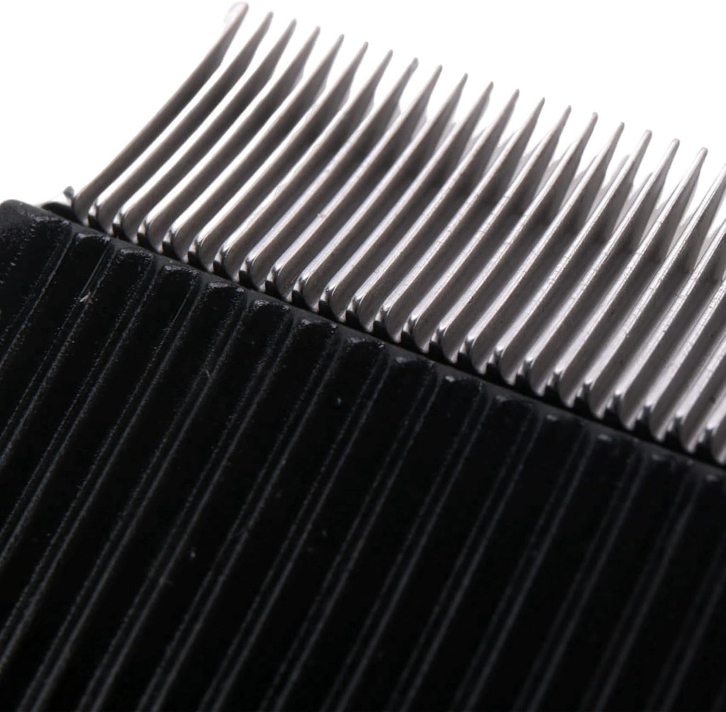 Uikdjgu dog and cat grooming replacement blade showcasing the 45mm stainless steel base.