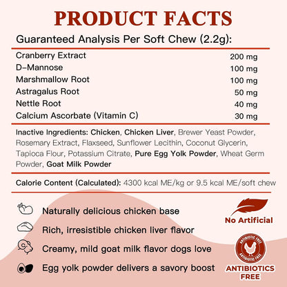 Legitpet cranberry supplement container showing GMP certified seal