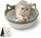 Cingcinq enrichment cat bed from top angle
