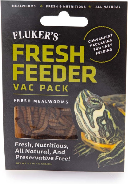 Close up view of the zero point seven ounce vacuum sealed pet food pack.