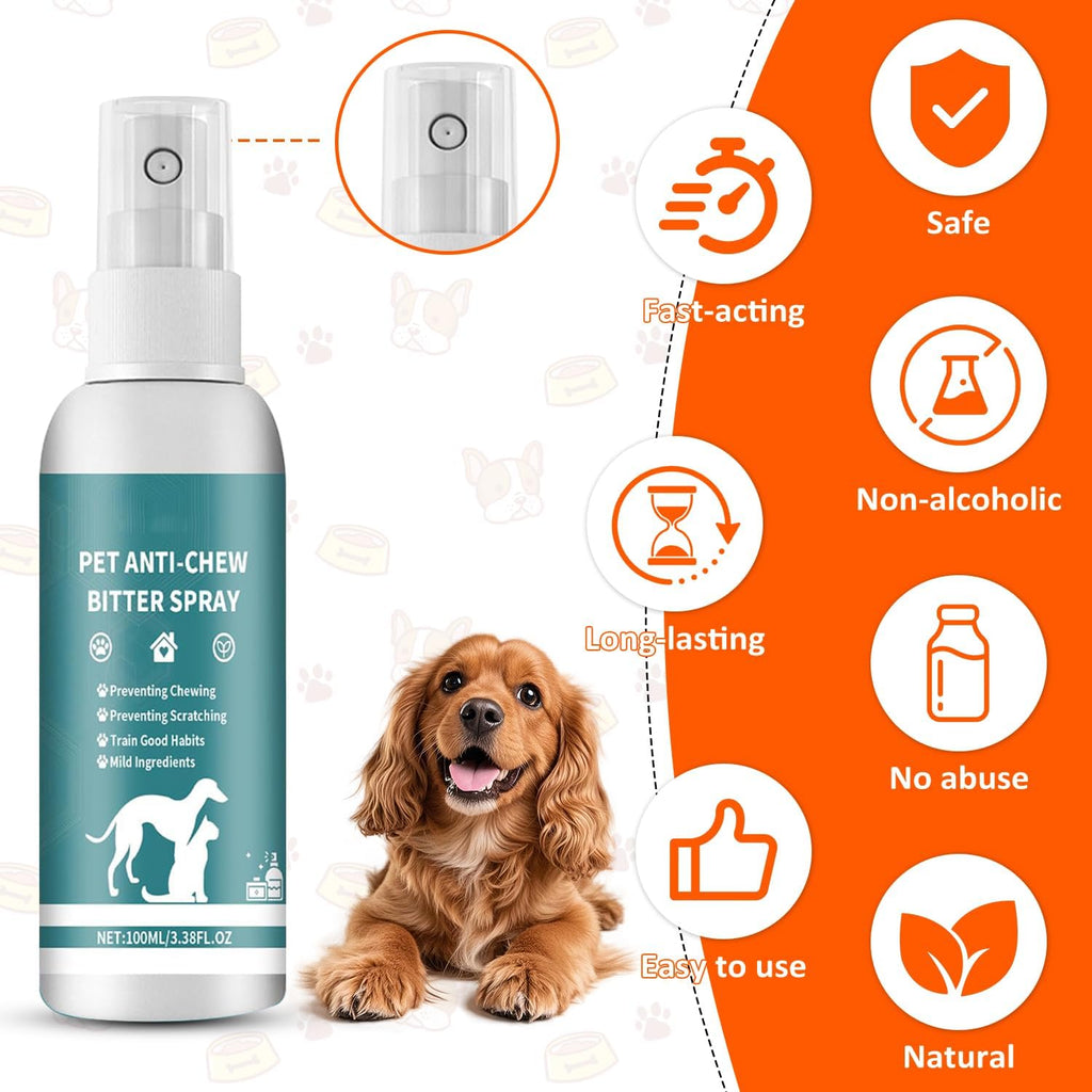 Dog training behavior aid 100ml bottle details