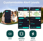 PetSafe wireless training collar app interface mapping custom geo fence boundaries on smartphone screen