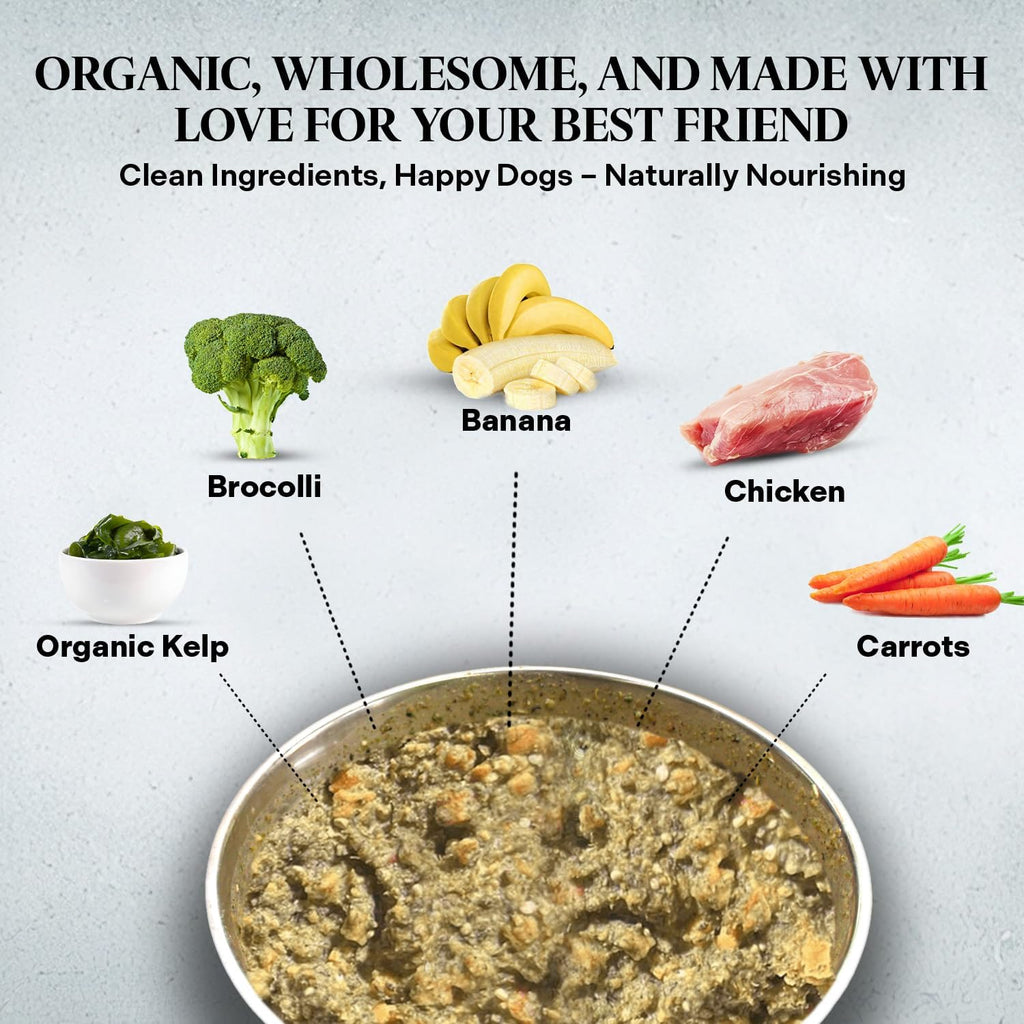 Healthy Dogma Homestyle PetMix raw dog food ingredient label