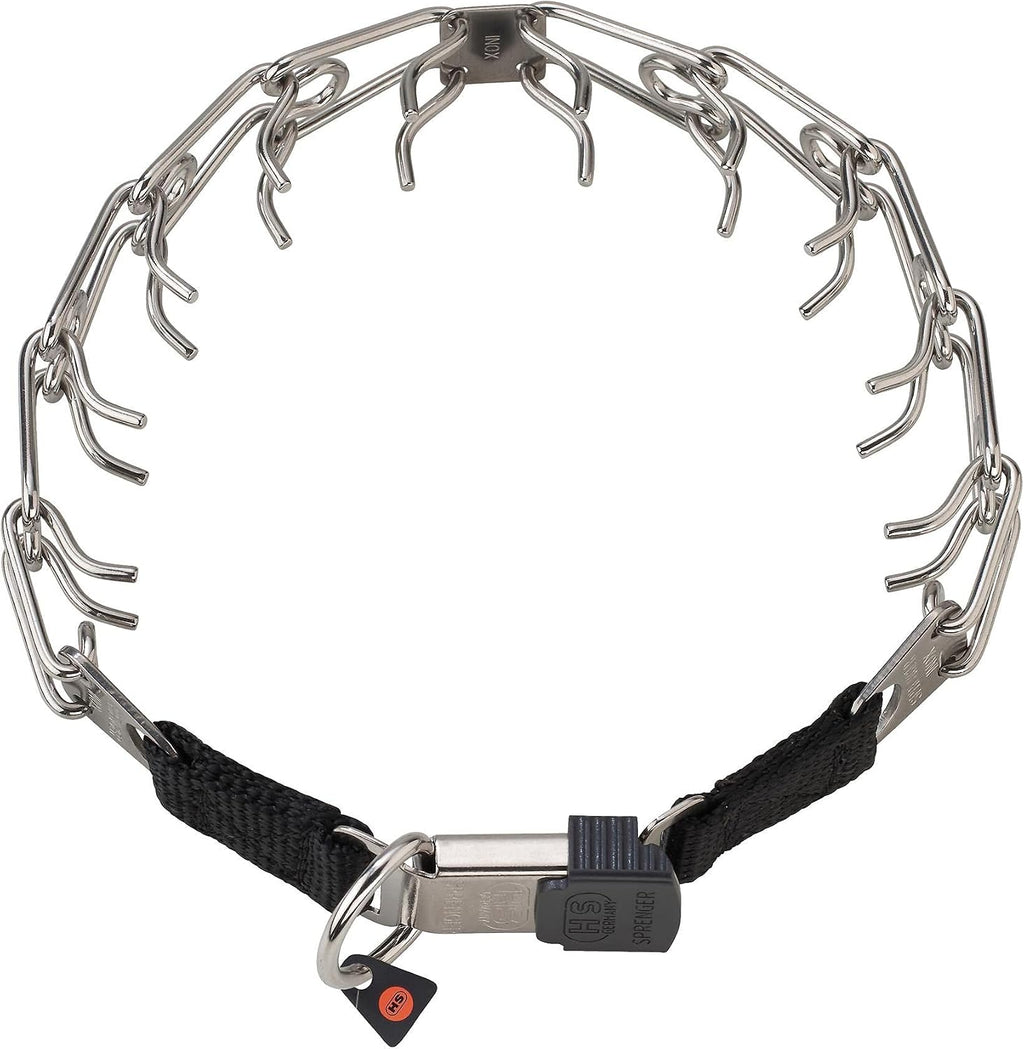 Herm Sprenger Black Stainless Steel Dog Training Collar with Quick Release Buckle Ultra-Plus Pet Collar No-Pull Collar for Dogs Made in Germany 3.2mm x 20in Medium - Image 9