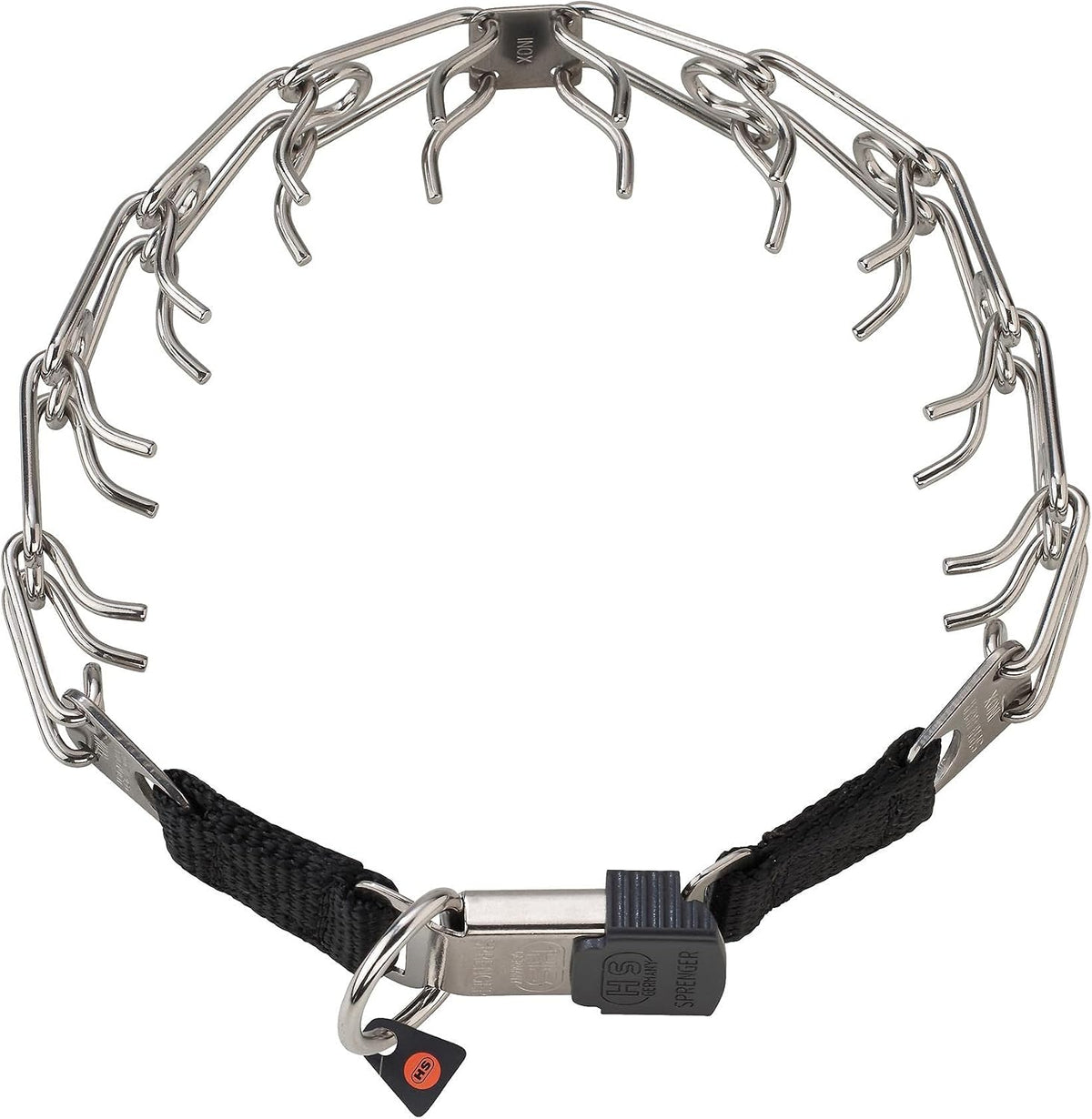 Herm Sprenger Black Stainless Steel Dog Training Collar with Quick Release Buckle Ultra-Plus Pet Collar No-Pull Collar for Dogs Made in Germany 3.2mm x 20in Medium - Image 9
