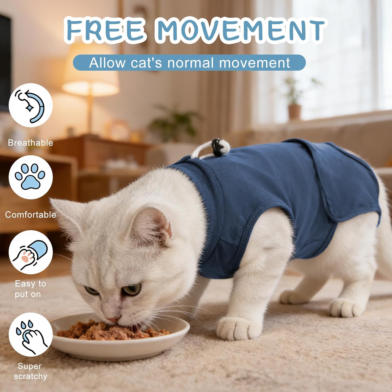 Gyuzh surgery suit adjustable neck feature detail