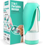 Uppetly large pink pet travel bottle food snack storage