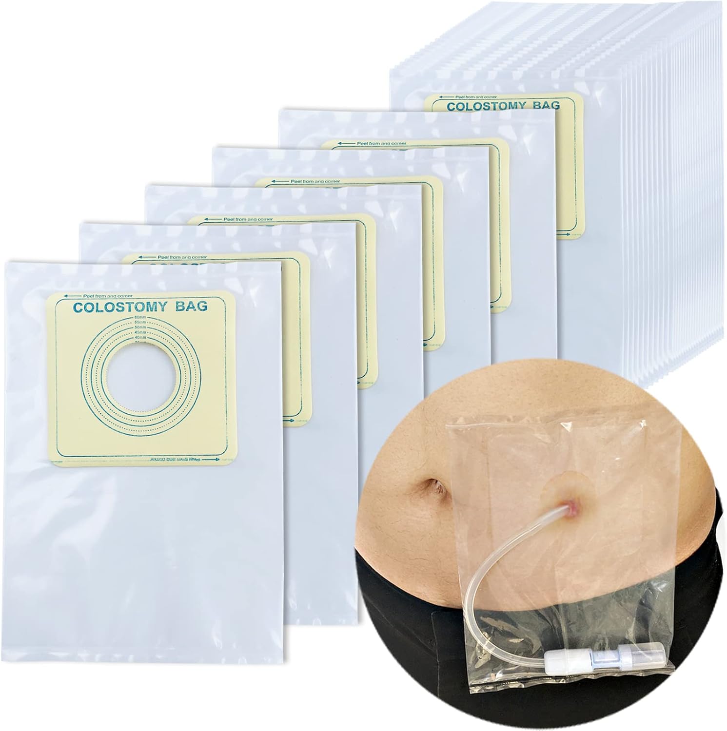 Hola Health waterproof peritoneal dialysis catheter shower cover shield packaging front view
