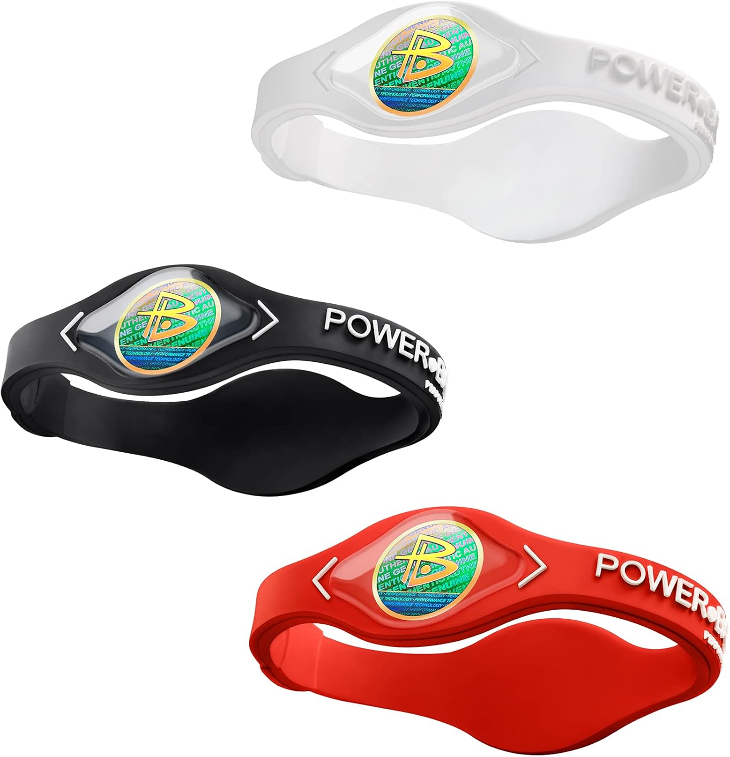 Power Balance original performance wristband 3 pack set