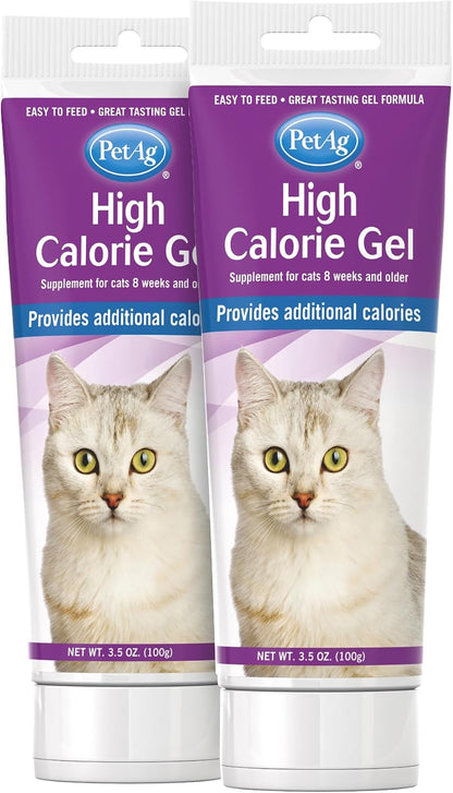 Nutrient rich high calorie gel for kittens and nursing cats