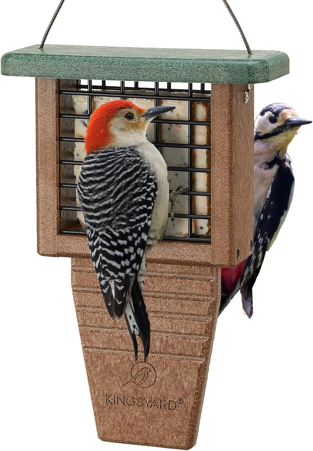 Kingsyard Suet Bird Feeder with Tail-Prop - Image 10
