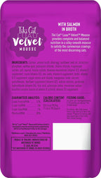Tiki Pets Tiki Cat Luau Velvet Mousse Salmon wet cat food texture in bowl