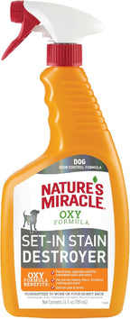 Nature's Miracle Set-In Stain Destroyer Dog 1 Gallon, Oxy Formula With Orange Scent, 128 Ounces - Image 10