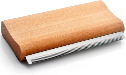 KAIFONG professional pet hair remover tool showing rust resistant blades