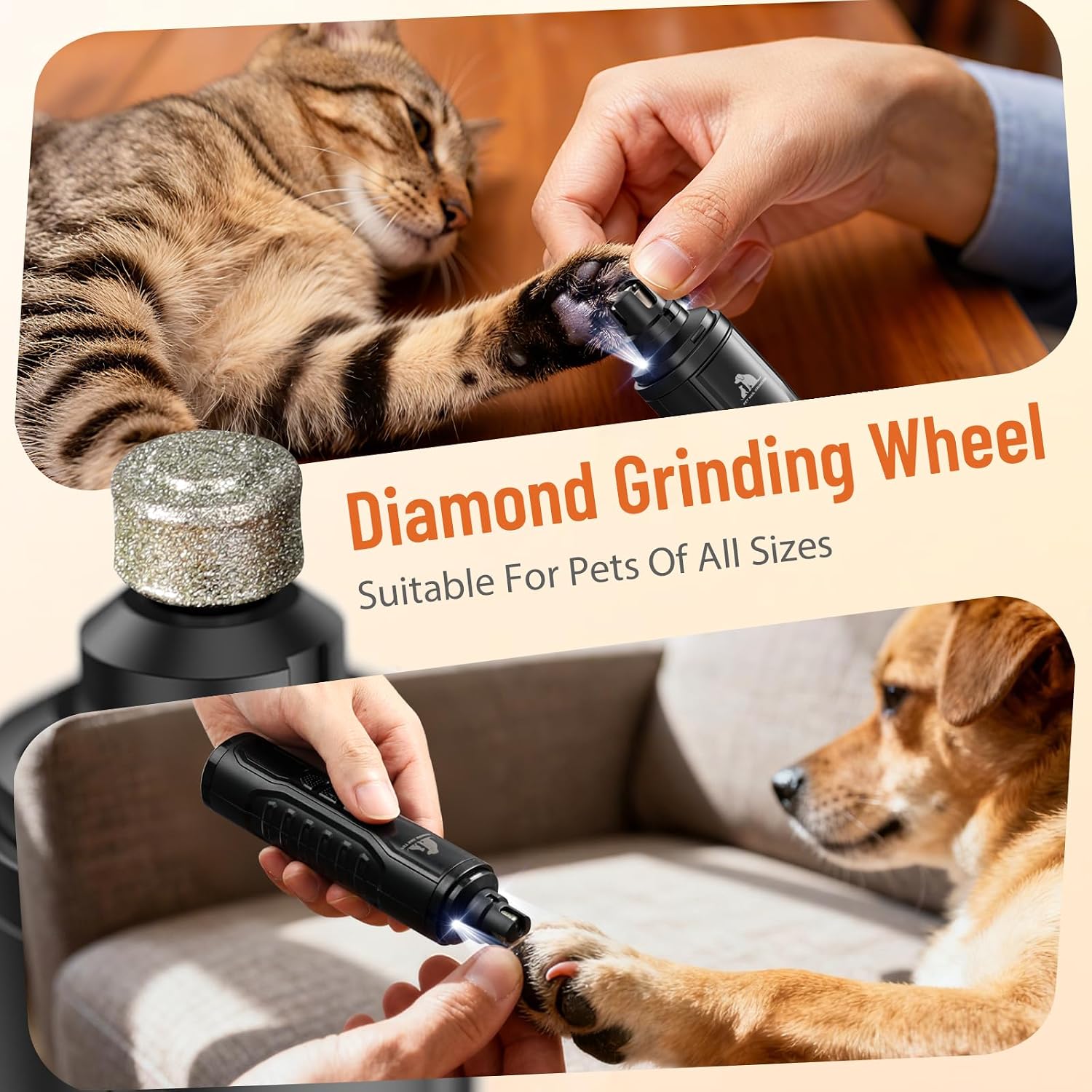 Juveximzy pet grooming tool with digital speed display