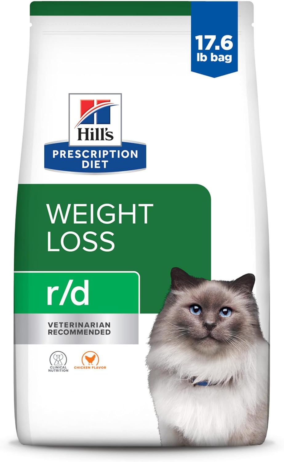 Hill's Prescription Diet r/d Weight Reduction Dry Cat Food, Chicken, 8.5 lb. Bag - Image 13