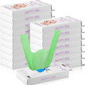 Sinmoe baby disposable diaper bags front view with green boxes and packaging.