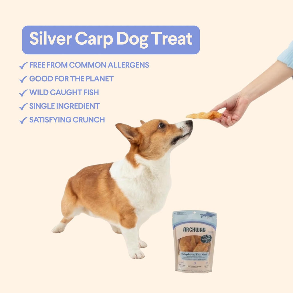 Archway dog treat label showing single ingredient and USA origin